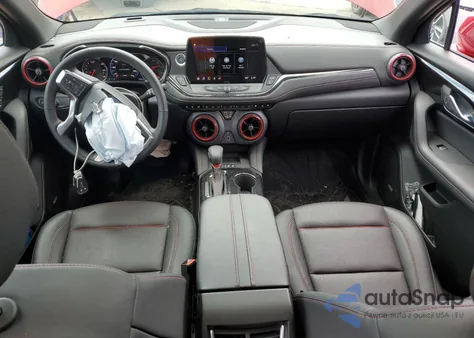 2024 Chevrolet Blazer Rs из США, поврежденный, VIN 3GNKBKRS5RS194475